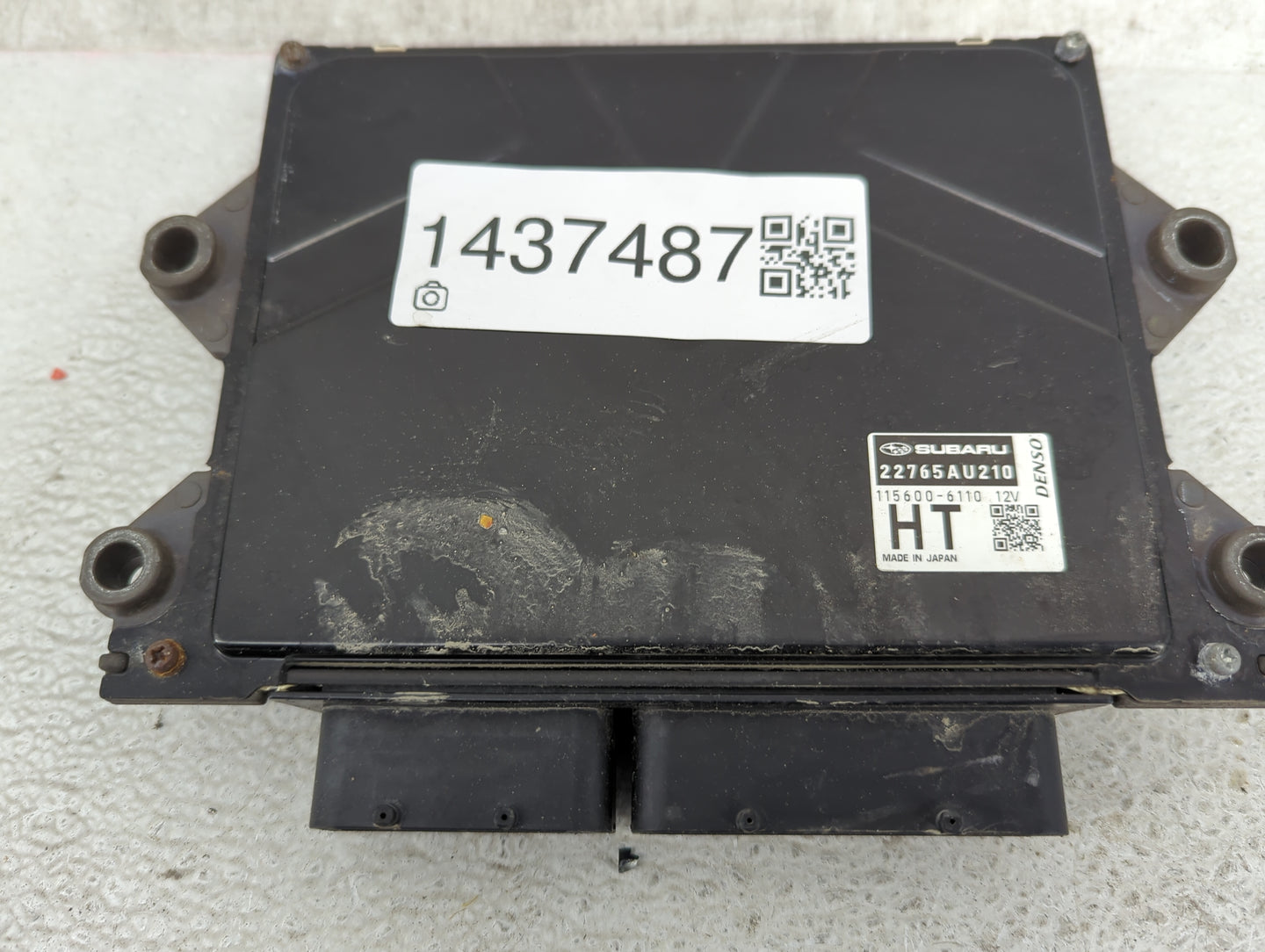 2024 Subaru Forester PCM Engine Control Computer ECU ECM PCU OEM P/N:22765AU210 115600-6110 Fits OEM Used Auto Parts - Oemus