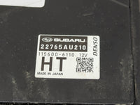 2024 Subaru Forester PCM Engine Control Computer ECU ECM PCU OEM P/N:22765AU210 115600-6110 Fits OEM Used Auto Parts - Oemus
