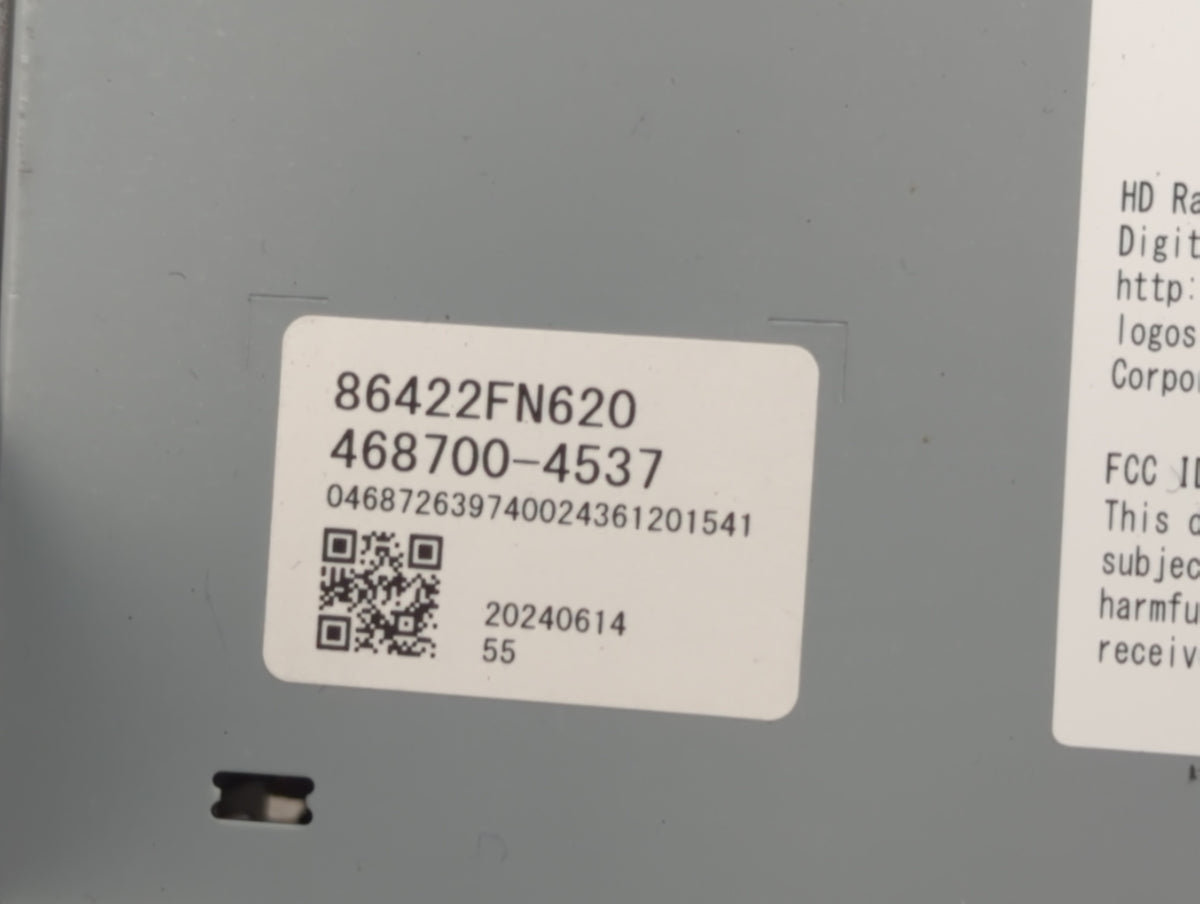 Subaru Impreza Information Radio Display Screen 1385167 - Oemusedautoparts1.com