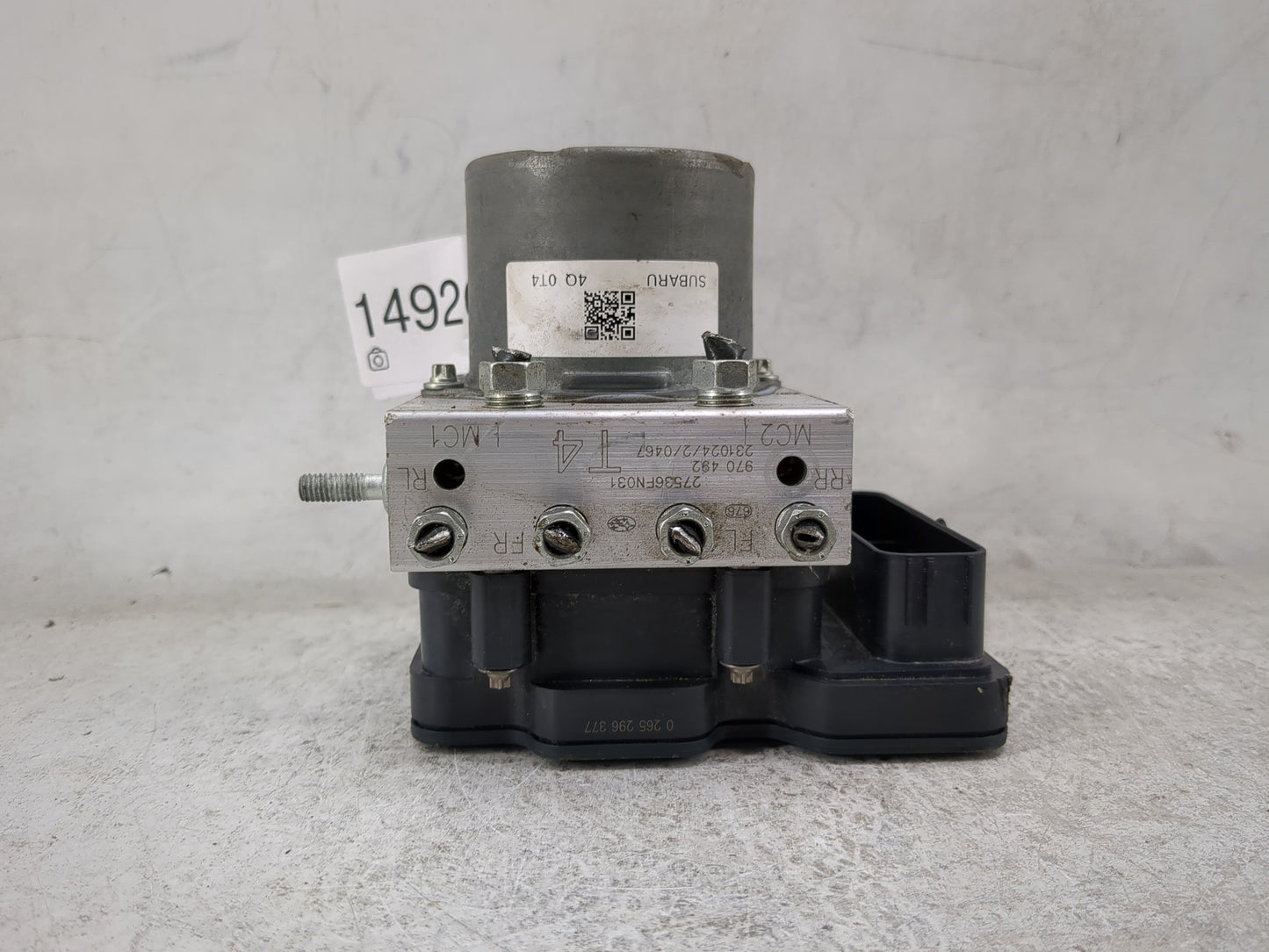2024 Subaru Impreza ABS Pump Control Module Replacement P/N:27536FN031 0 265 296 317, 970 492 Fits OEM Used Auto Parts - Oem
