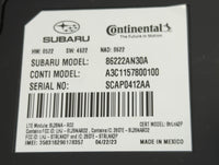 2024 Subaru Legacy Telematics Control Module 86222an30a|a3c1157800100 - Oemusedautoparts1.com