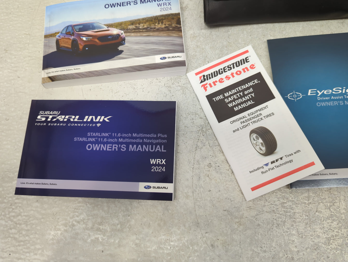 2024 Subaru Wrx Owners Manual Book Guide P/N:A9060BE-A MSA5M2405A OEM Used Auto Parts - Oemusedautoparts1.com