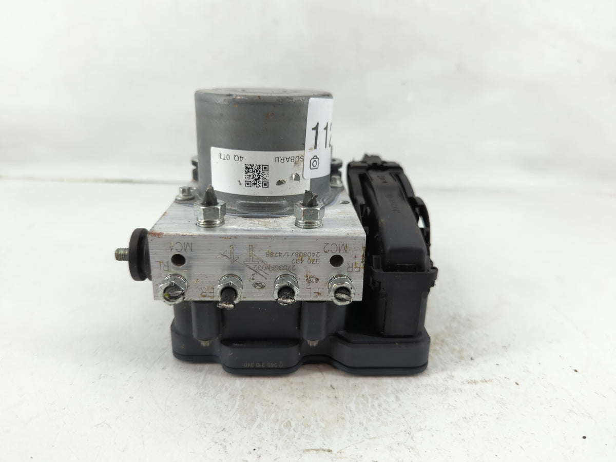 2024 Subaru Xv Anti-Lock Brake ABS Pump Module Actuator OEM P/N:27536FN002 Fits OEM Used Auto Parts - Oemusedautoparts1.com