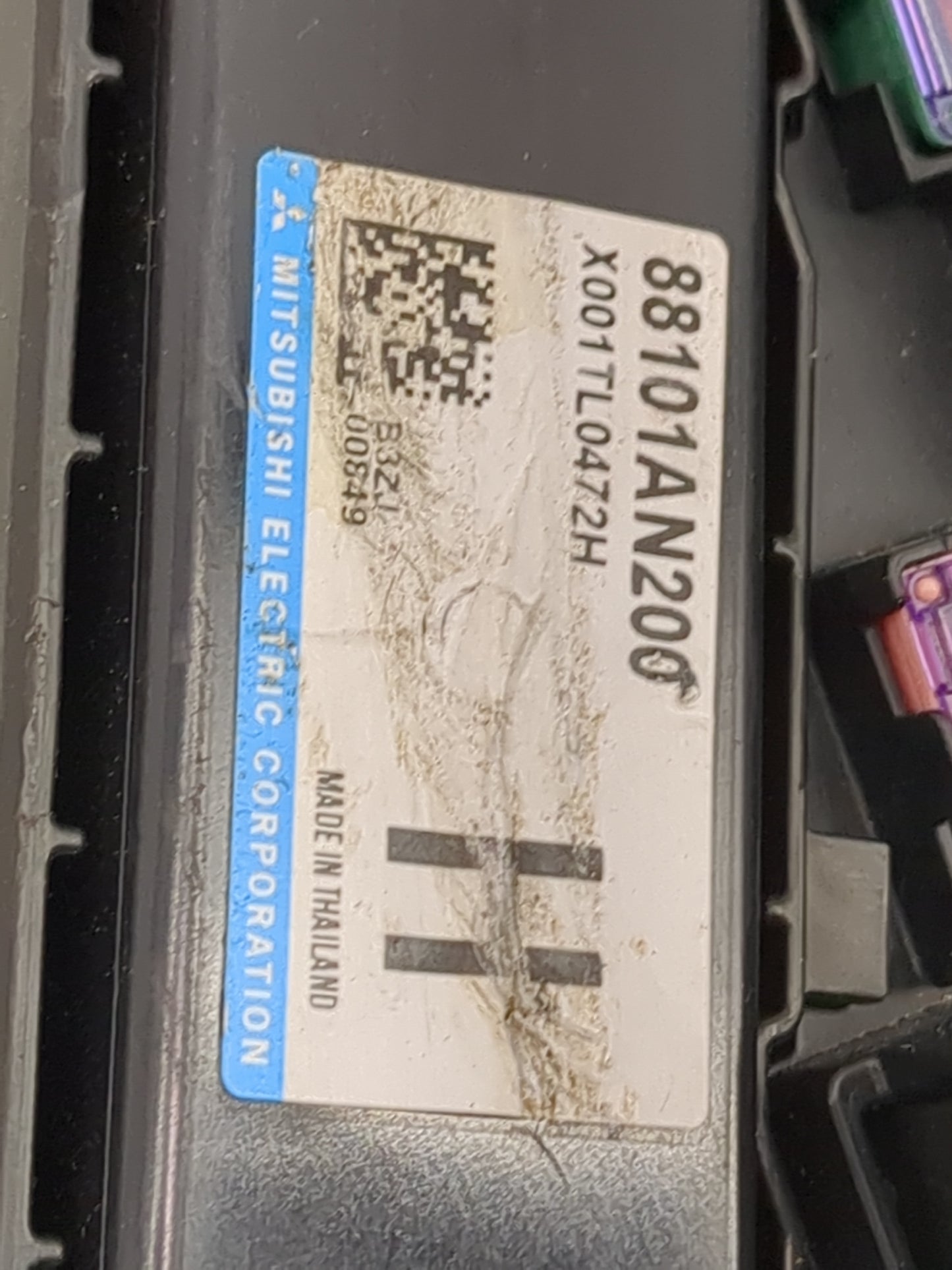 2024 Subaru Xv Fusebox Fuse Box Panel Relay Module P/N:88101AN200 X001TL0472H Fits OEM Used Auto Parts - Oemusedautoparts1.c