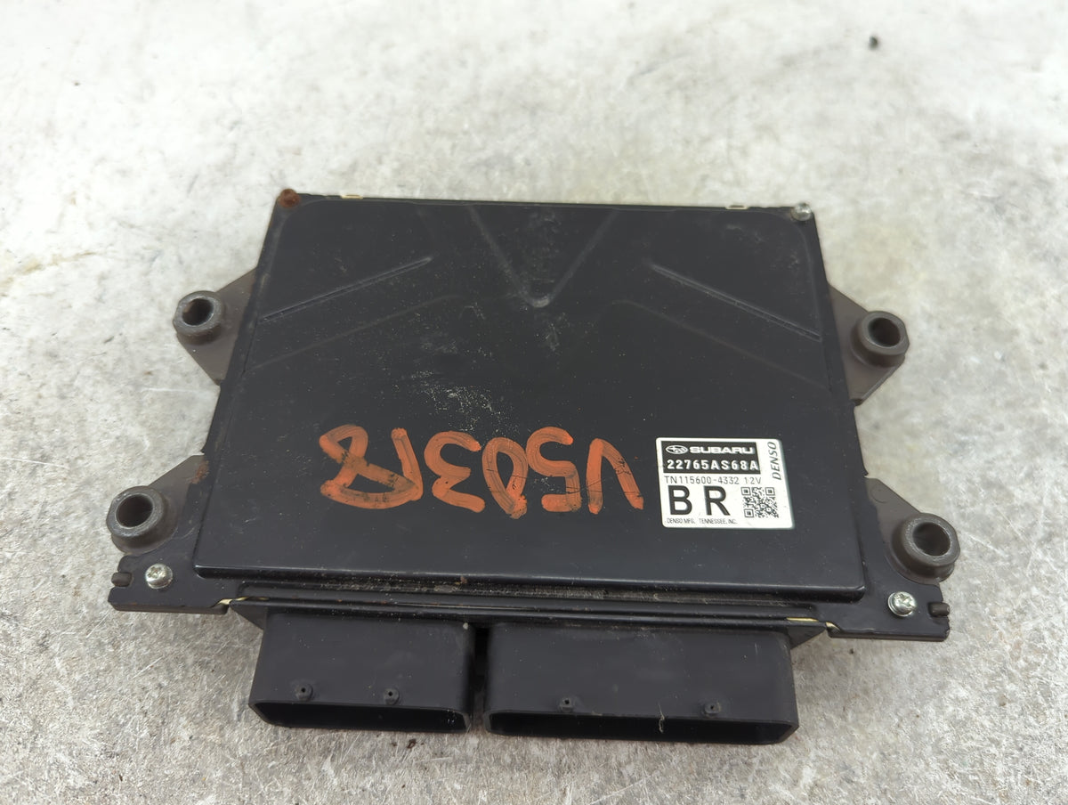 2024 Subaru Xv PCM Engine Control Computer ECU ECM PCU OEM P/N:22765AS68A TN115600-4332 Fits OEM Used Auto Parts - Oemusedau