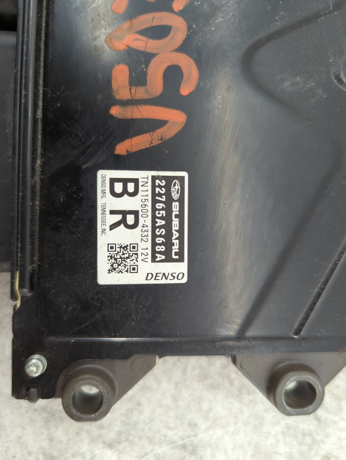 2024 Subaru Xv PCM Engine Control Computer ECU ECM PCU OEM P/N:22765AS68A TN115600-4332 Fits OEM Used Auto Parts - Oemusedau