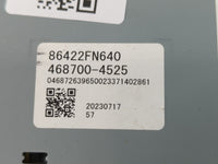 2024 Subaru Xv Radio AM FM Cd Player Receiver Replacement P/N:86422FN640 Fits OEM Used Auto Parts - Oemusedautoparts1.com