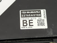 2024 Subaru Xv Crosstrek PCM Engine Control Computer ECU ECM PCU OEM P/N:115600-4173 22765AS780 Fits OEM Used Auto Parts - O