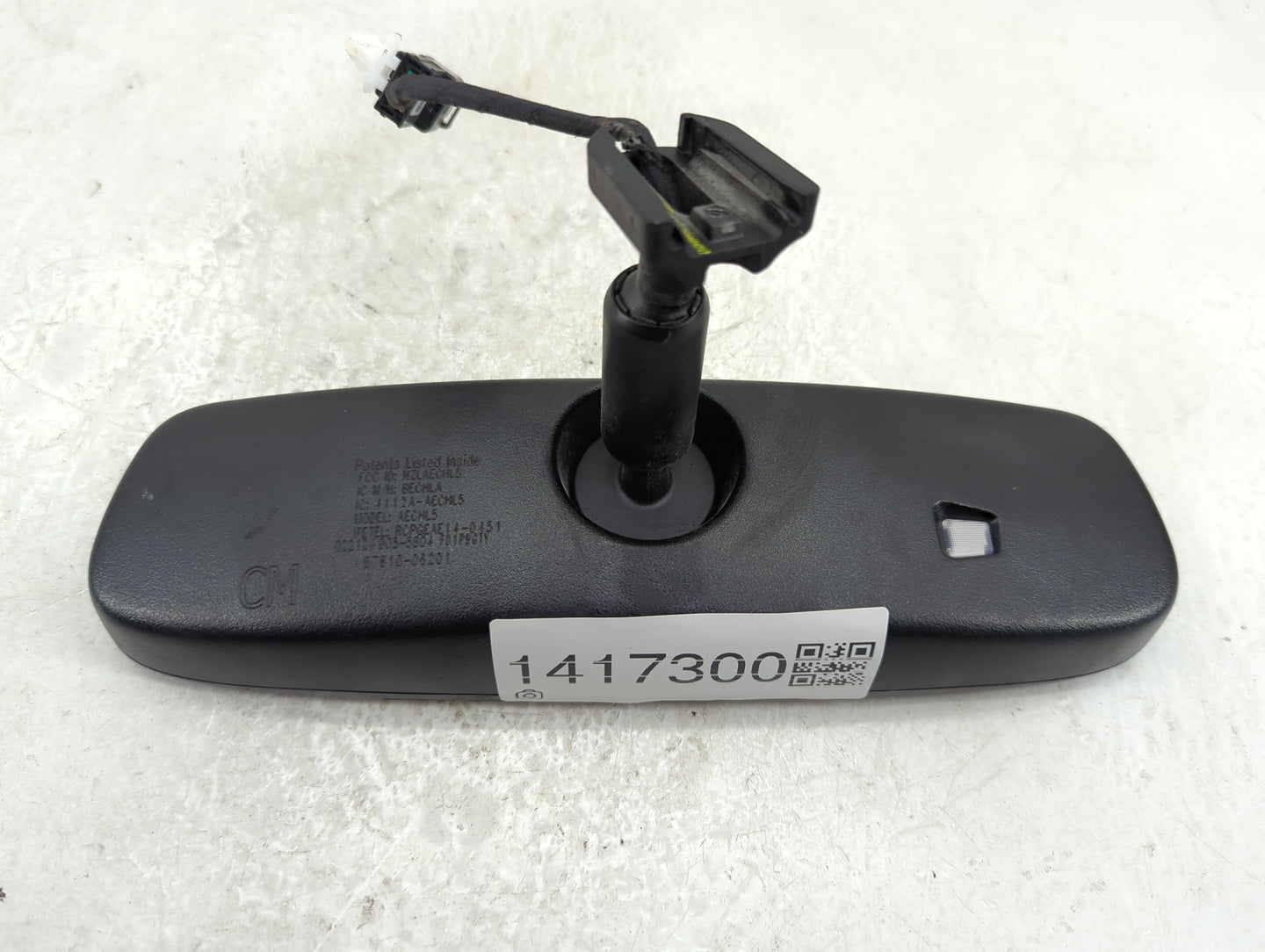 2018-2022 Toyota Camry Interior Rear View Mirror Replacement OEM P/N:4112A-AECHL5 Fits Fits 2018 2019 2020 2021 2022 OEM Use
