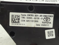2018-2022 Toyota Camry Climate Control Module Temperature AC/Heater Replacement P/N:55900-06730-B Fits OEM Used Auto Parts -