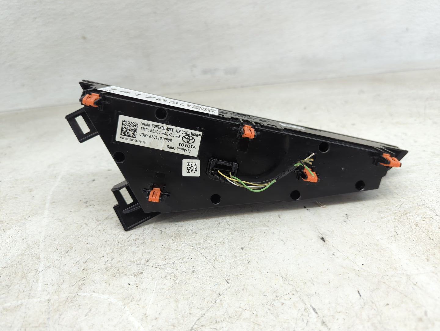 2018-2022 Toyota Camry Climate Control Module Temperature AC/Heater Replacement P/N:55900-06730-B Fits OEM Used Auto Parts -