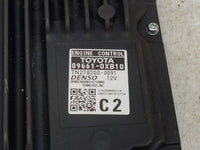 2024 Toyota Camry PCM Engine Control Computer ECU ECM PCU OEM P/N:89661-0XB10 Fits OEM Used Auto Parts - Oemusedautoparts1.c