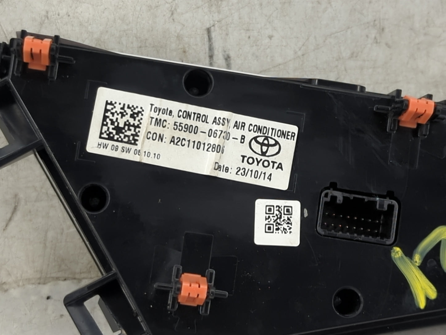 2018-2022 Toyota Camry Climate Control Module Temperature AC/Heater Replacement P/N:55900-06730-B A2C11012806 Fits OEM Used 