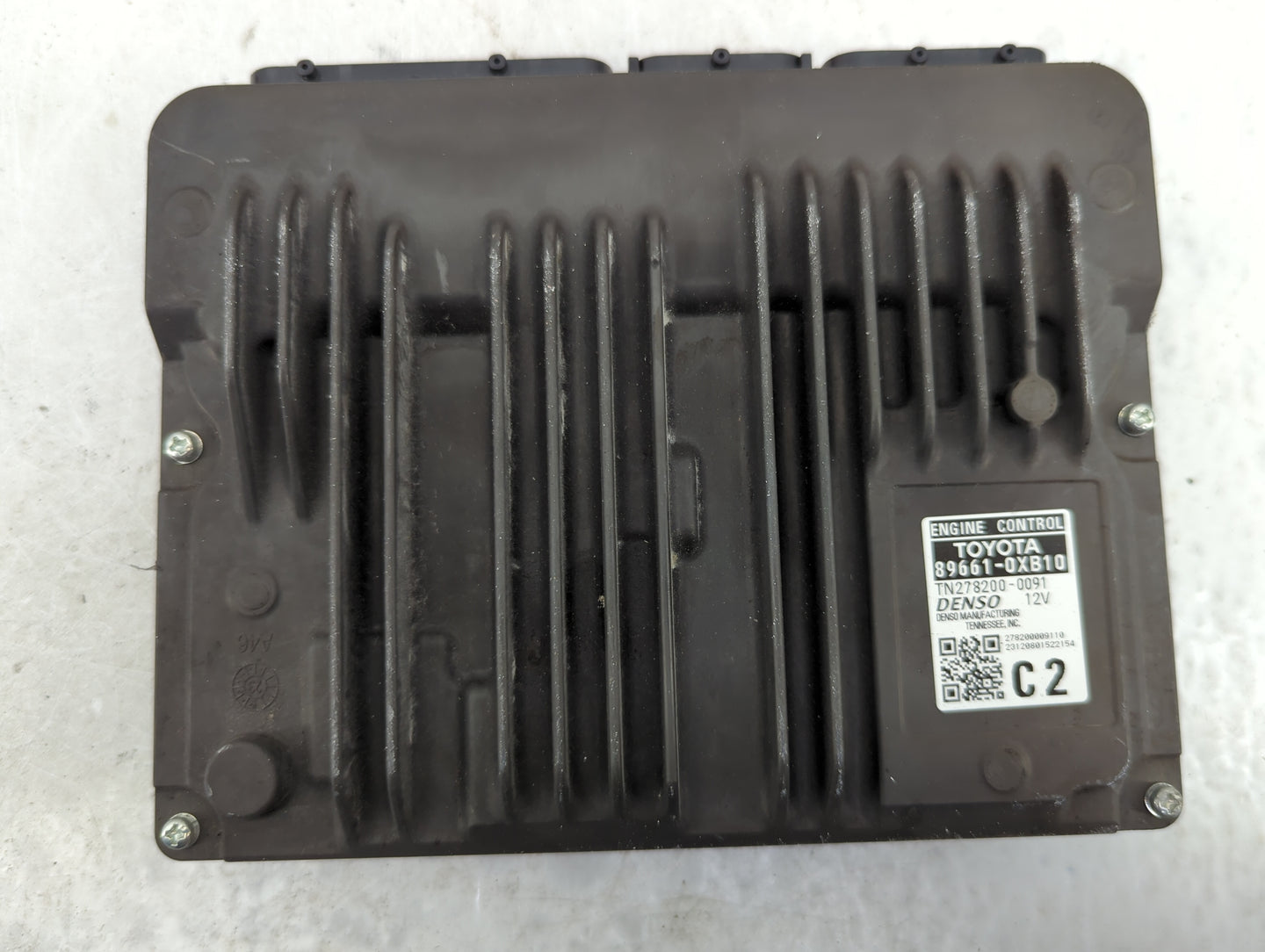 2024 Toyota Camry PCM Engine Control Computer ECU ECM PCU OEM P/N:89661-0XB10 TN278200-0091 Fits OEM Used Auto Parts - Oemus
