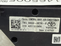 2018-2022 Toyota Camry Climate Control Module Temperature AC/Heater Replacement P/N:55900-06730-B A2C11012806 Fits OEM Used 