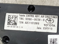 2018-2022 Toyota Camry Climate Control Module Temperature AC/Heater Replacement P/N:55900-06730-B A2C11012806 Fits OEM Used 