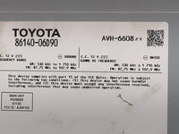 2020-2022 Toyota Camry Radio AM FM Cd Player Receiver Replacement P/N:86140-06D90 AVH-6608ZT, D172G Fits Fits 2020 2021 2022