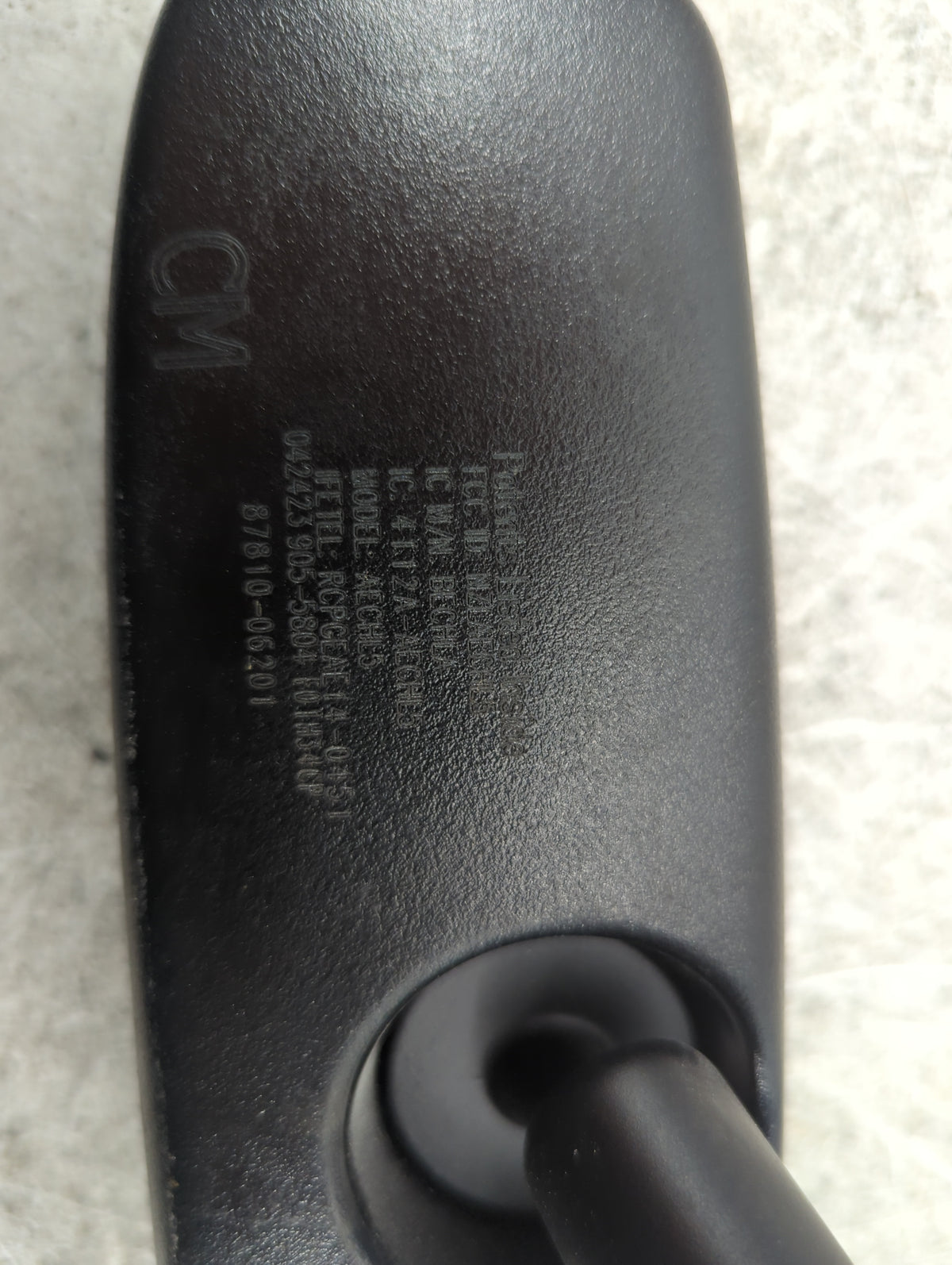 2024 Toyota Camry Interior Rear View Mirror Replacement OEM P/N:87810-06201 NZLTLMHL4, 4112A-TLMHL4, TLMHL4 Fits OEM Used Au