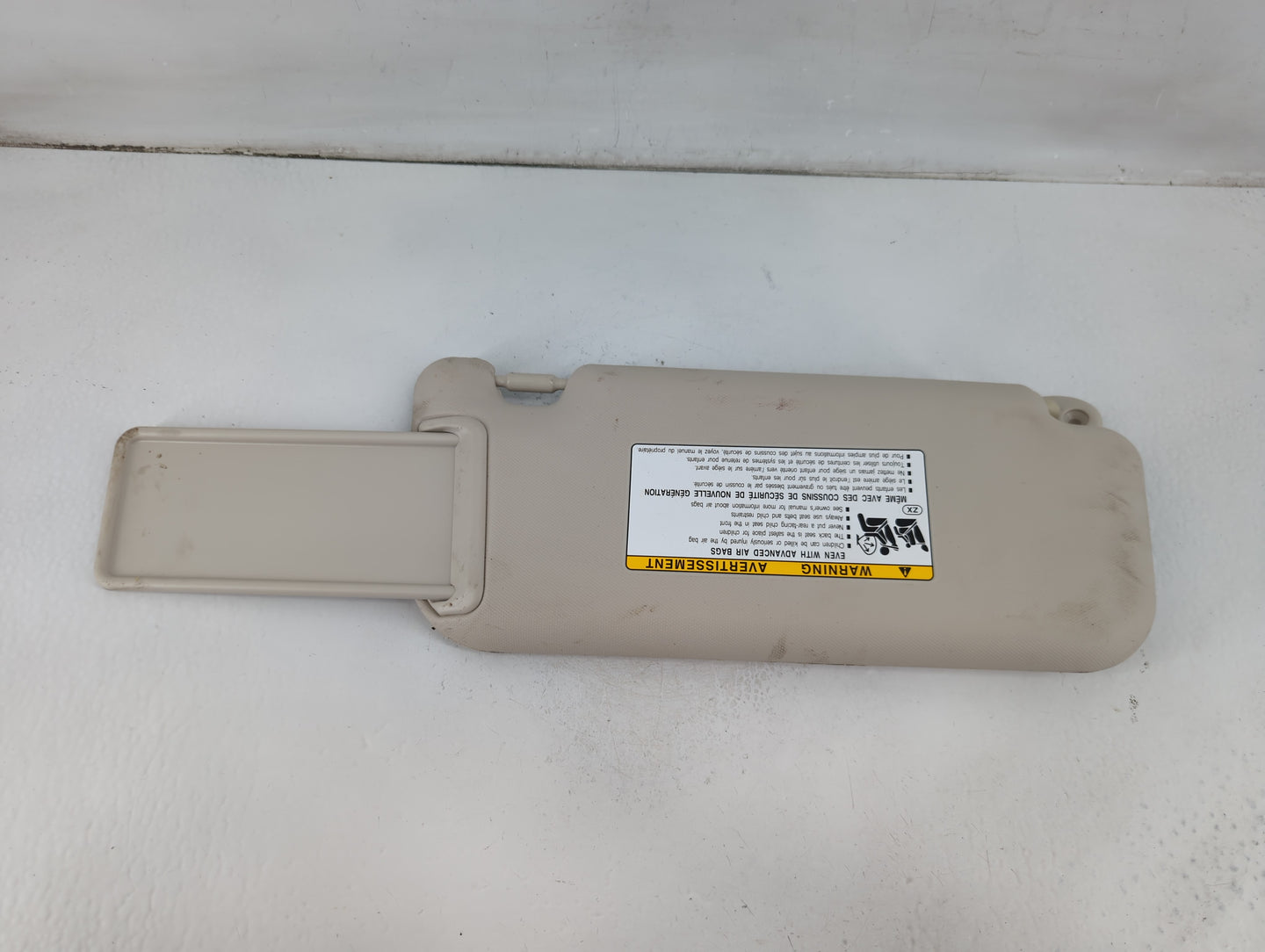 2024 Toyota Corolla Sun Visor Shade Replacement Driver Left Mirror Fits OEM Used Auto Parts - Oemusedautoparts1.com