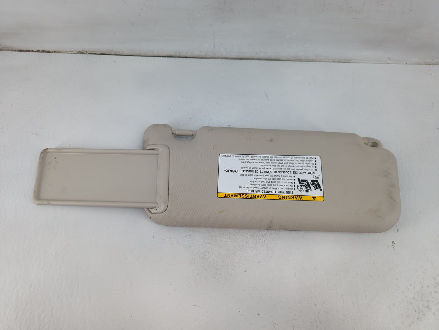 2024 Toyota Corolla Sun Visor Shade Replacement Driver Left Mirror Fits OEM Used Auto Parts - Oemusedautoparts1.com