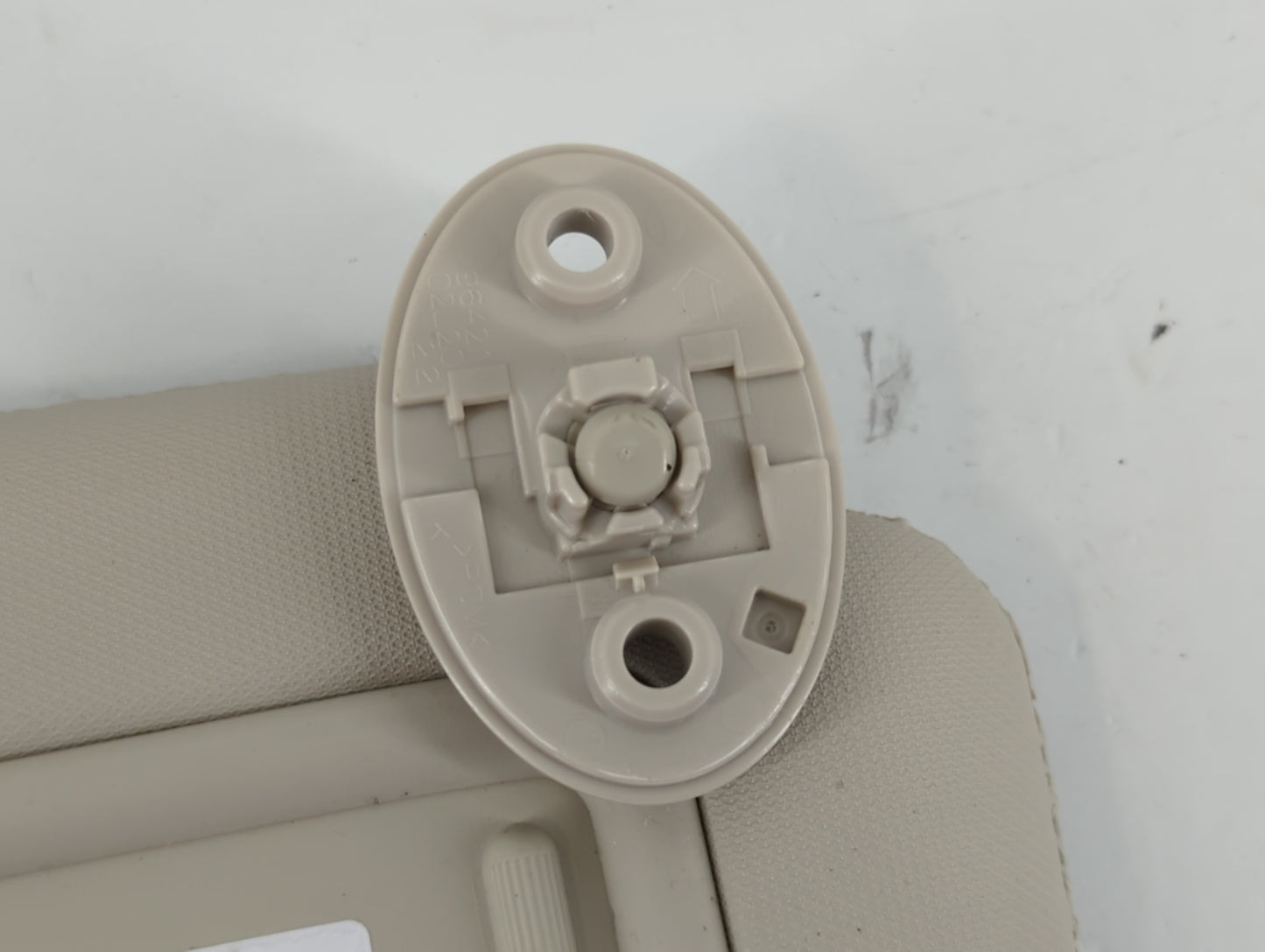 2024 Toyota Corolla Sun Visor Shade Replacement Passenger Right Mirror Fits OEM Used Auto Parts - Oemusedautoparts1.com