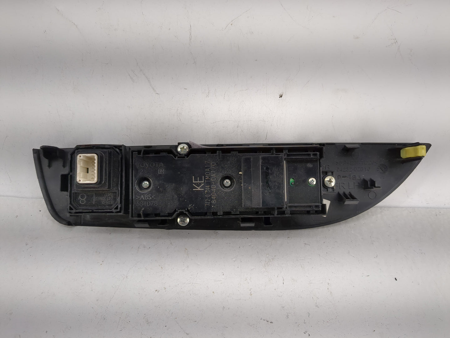 2024 Toyota Corolla Master Power Window Switch Replacement Driver Side Left Fits Fits 2019 2020 OEM Used Auto Parts - Oemuse