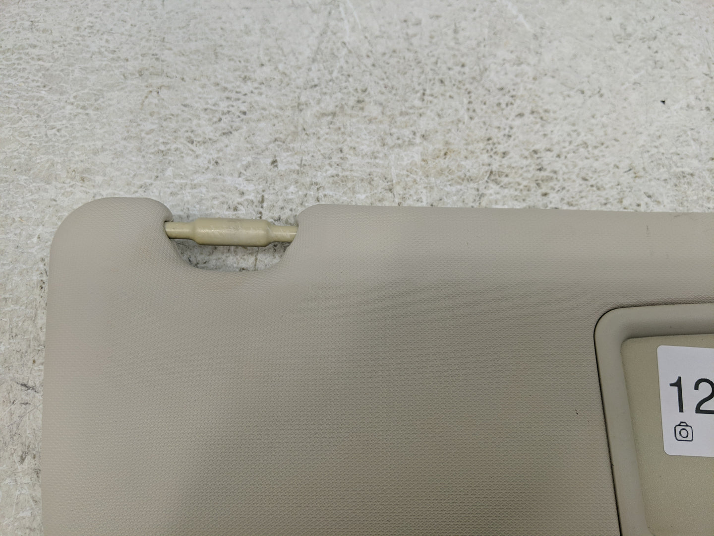 2024 Toyota Corolla Sun Visor Shade Replacement Passenger Right Mirror Fits OEM Used Auto Parts - Oemusedautoparts1.com