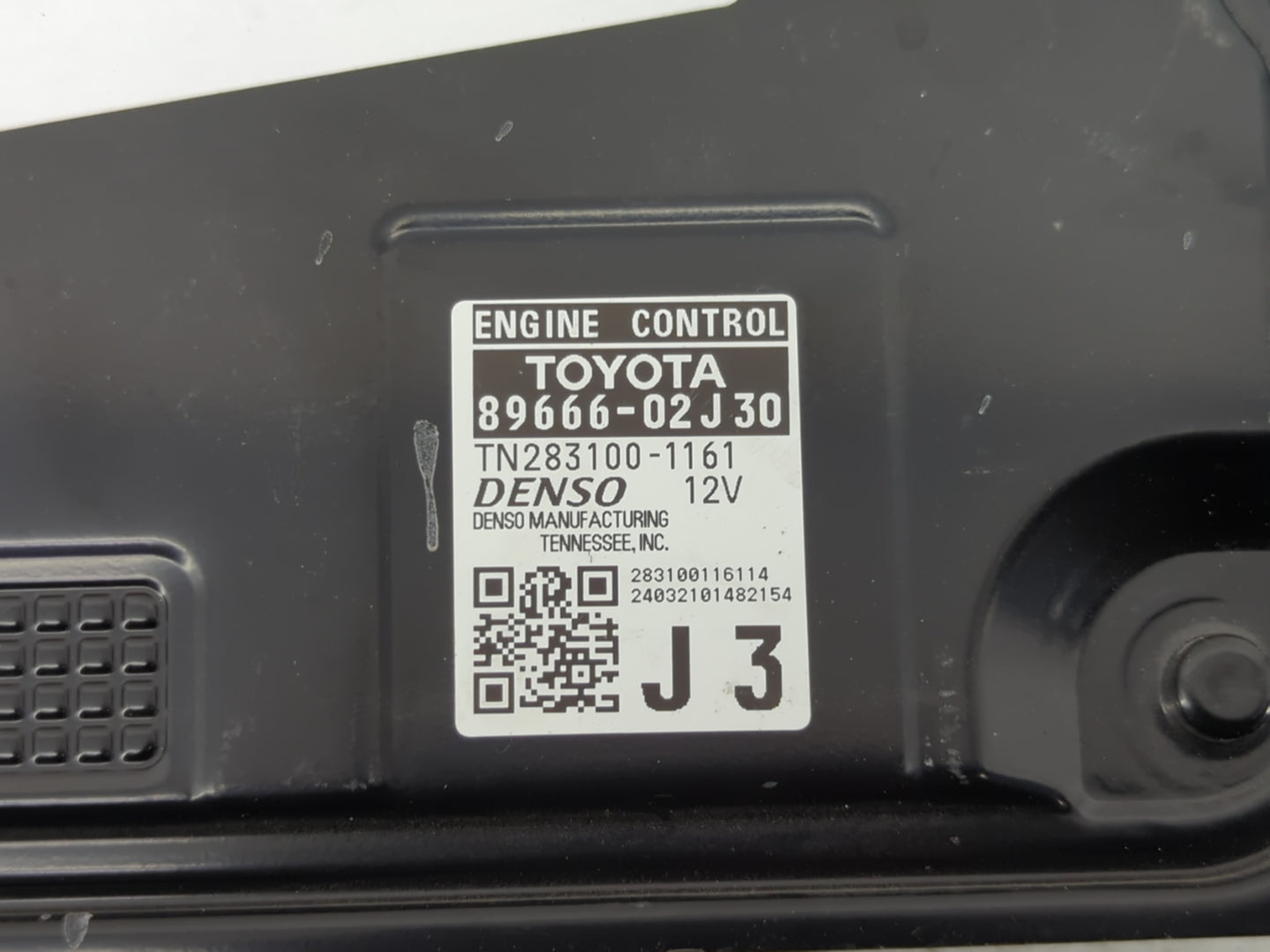 2024 Toyota Corolla PCM Engine Control Computer ECU ECM PCU OEM P/N:TN283100-1161 89666-02J30 Fits OEM Used Auto Parts - Oem