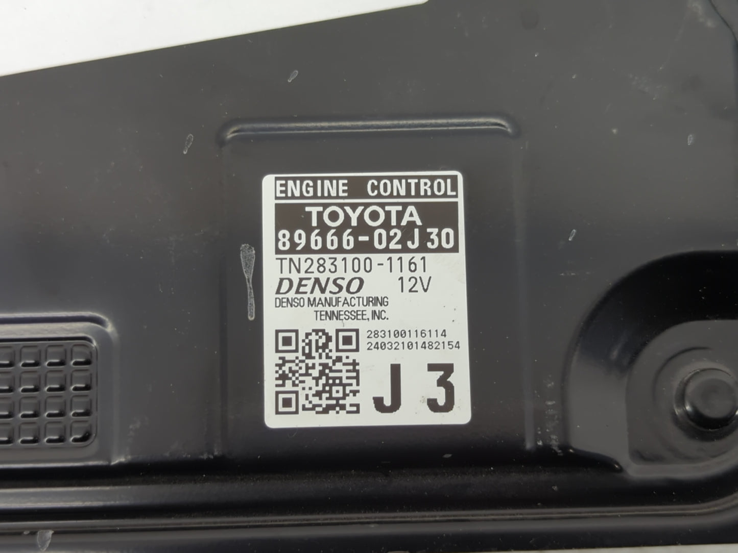 2024 Toyota Corolla PCM Engine Control Computer ECU ECM PCU OEM P/N:TN283100-1161 89666-02J30 Fits OEM Used Auto Parts - Oem