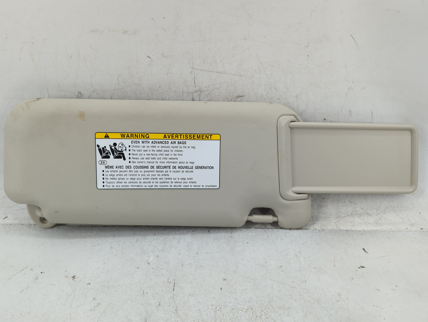 2024 Toyota Corolla Sun Visor Shade Replacement Driver Left Mirror Fits OEM Used Auto Parts - Oemusedautoparts1.com