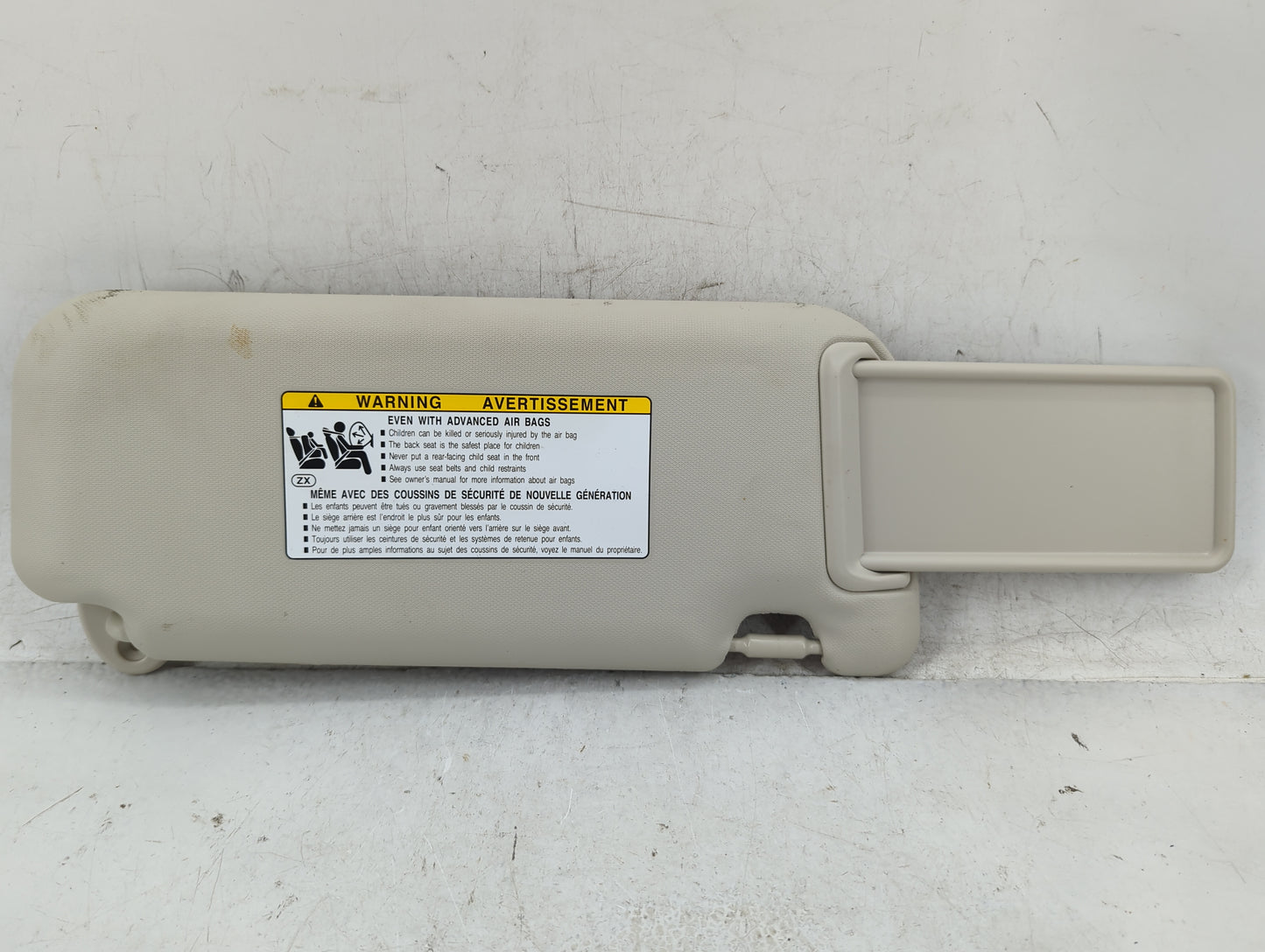 2024 Toyota Corolla Sun Visor Shade Replacement Driver Left Mirror Fits OEM Used Auto Parts - Oemusedautoparts1.com
