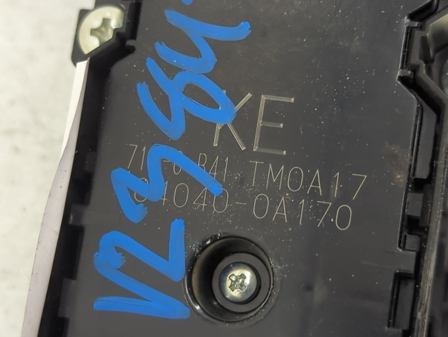 2024 Toyota Corolla Master Power Window Switch Replacement Driver Side Left P/N:04040-0A170 Fits OEM Used Auto Parts - Oemus
