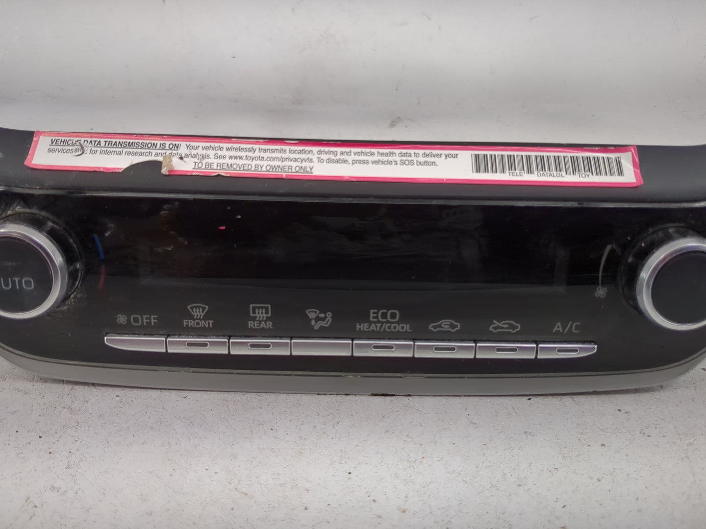 2024 Toyota Corolla Climate Control Module Temperature AC/Heater Replacement P/N:55900-02M00 530-1V43 Fits OEM Used Auto Par