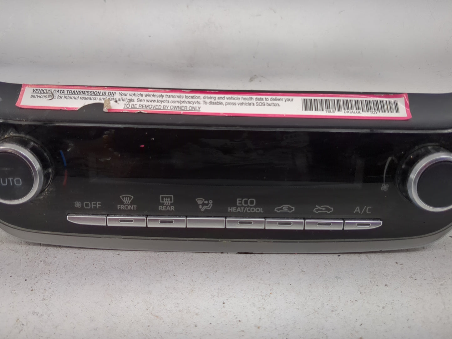 2024 Toyota Corolla Climate Control Module Temperature AC/Heater Replacement P/N:55900-02M00 530-1V43 Fits OEM Used Auto Par