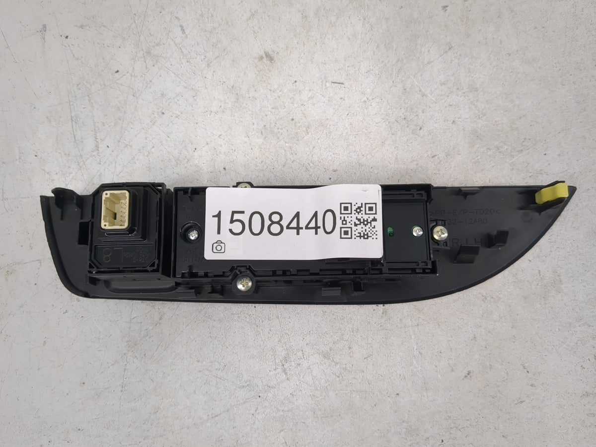 2024 Toyota Corolla Master Power Window Switch Replacement Driver Side Left P/N:N36104626 Fits OEM Used Auto Parts - Oemused