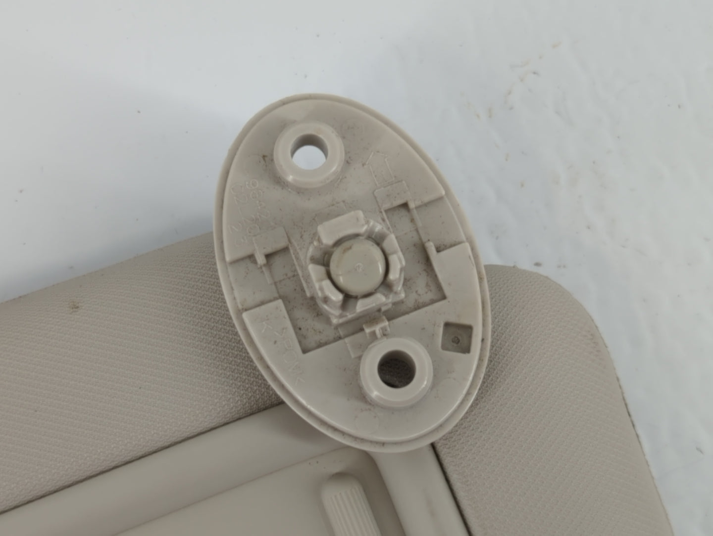 2024 Toyota Corolla Sun Visor Shade Replacement Passenger Right Mirror Fits OEM Used Auto Parts - Oemusedautoparts1.com