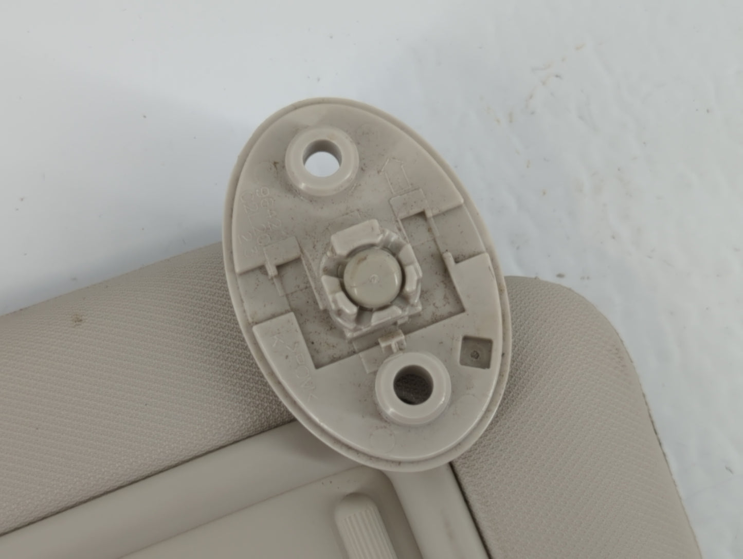 2024 Toyota Corolla Sun Visor Shade Replacement Passenger Right Mirror Fits OEM Used Auto Parts - Oemusedautoparts1.com