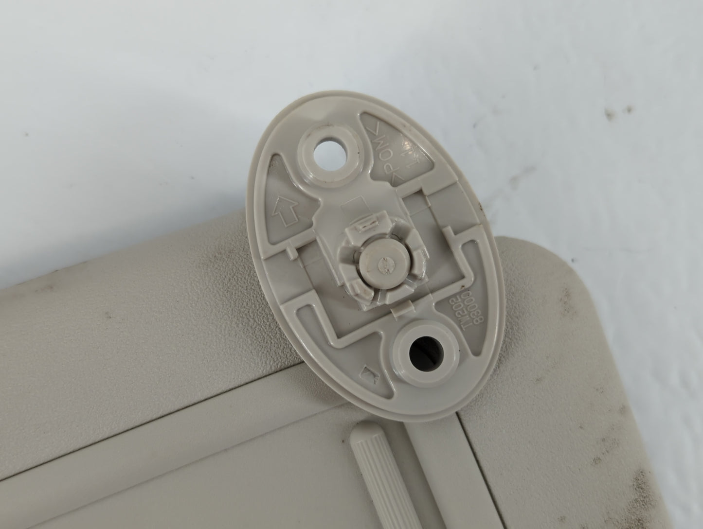 2024 Toyota Corolla Sun Visor Shade Replacement Passenger Right Mirror Fits OEM Used Auto Parts - Oemusedautoparts1.com