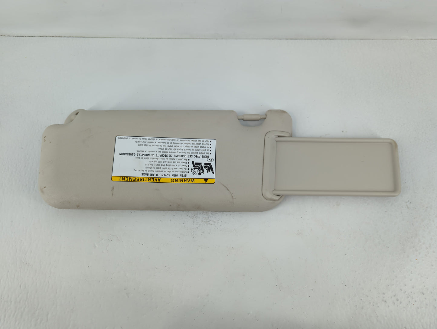 2024 Toyota Corolla Sun Visor Shade Replacement Passenger Right Mirror Fits OEM Used Auto Parts - Oemusedautoparts1.com