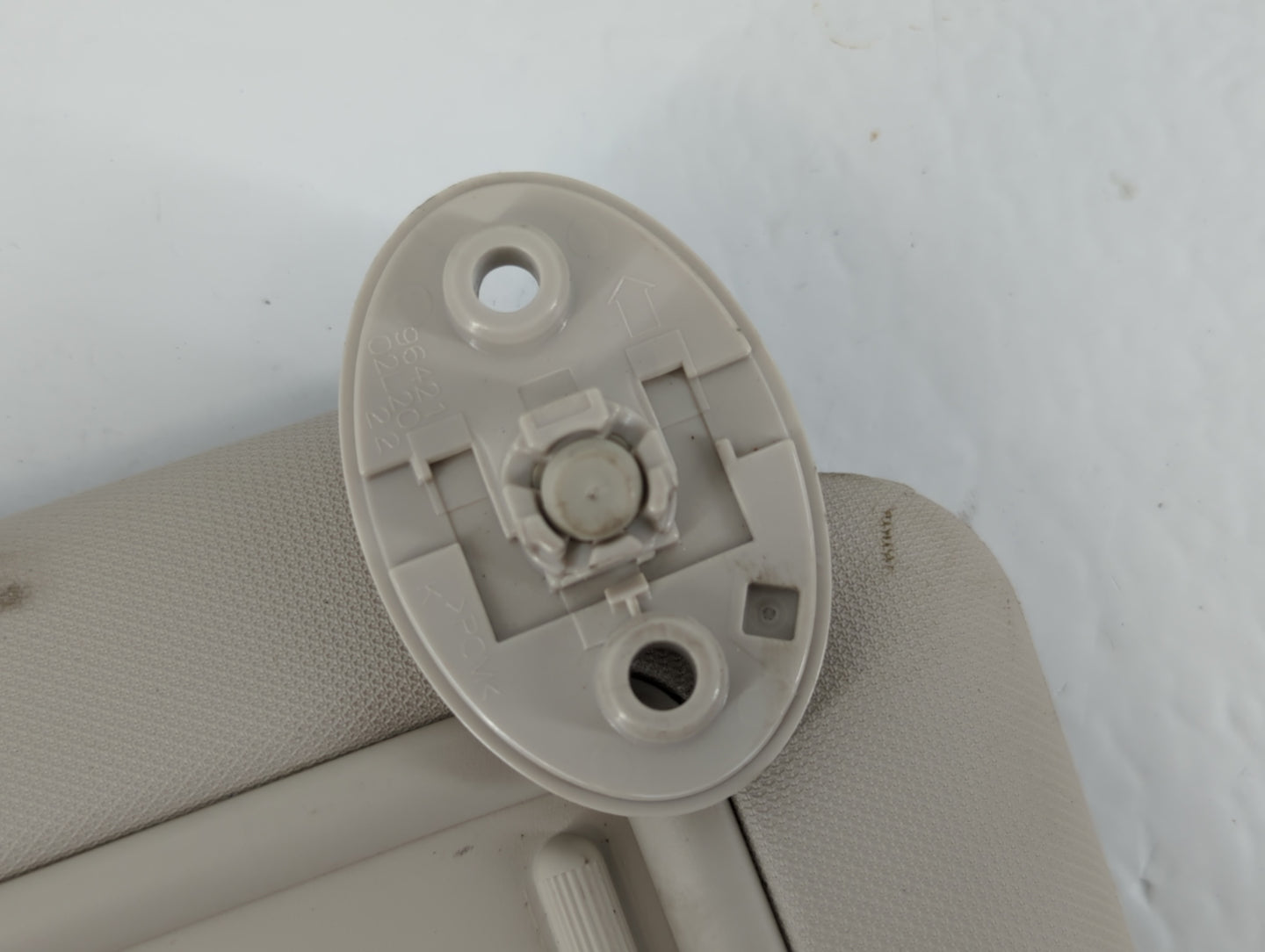 2024 Toyota Corolla Sun Visor Shade Replacement Passenger Right Mirror Fits OEM Used Auto Parts - Oemusedautoparts1.com