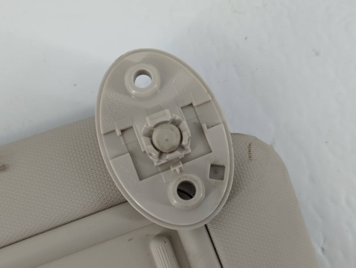 2024 Toyota Corolla Sun Visor Shade Replacement Passenger Right Mirror Fits OEM Used Auto Parts - Oemusedautoparts1.com