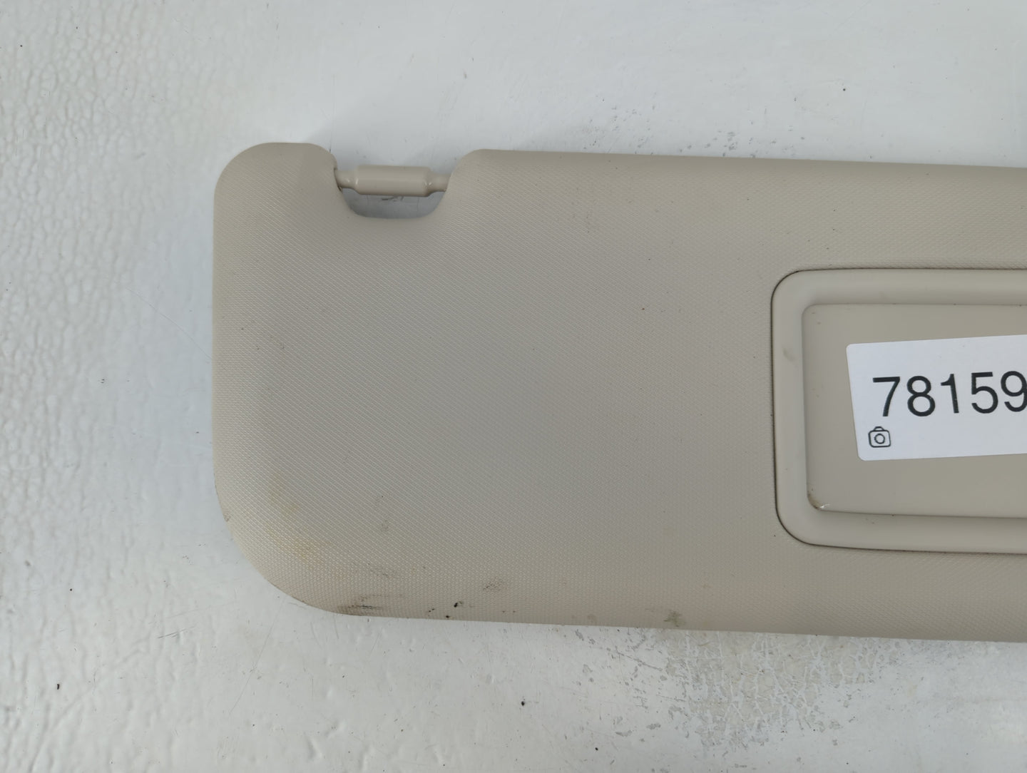 2024 Toyota Corolla Sun Visor Shade Replacement Passenger Right Mirror Fits OEM Used Auto Parts - Oemusedautoparts1.com