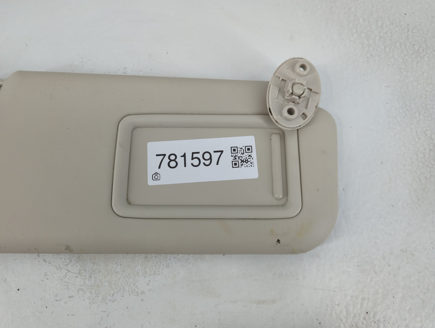 2024 Toyota Corolla Sun Visor Shade Replacement Passenger Right Mirror Fits OEM Used Auto Parts - Oemusedautoparts1.com