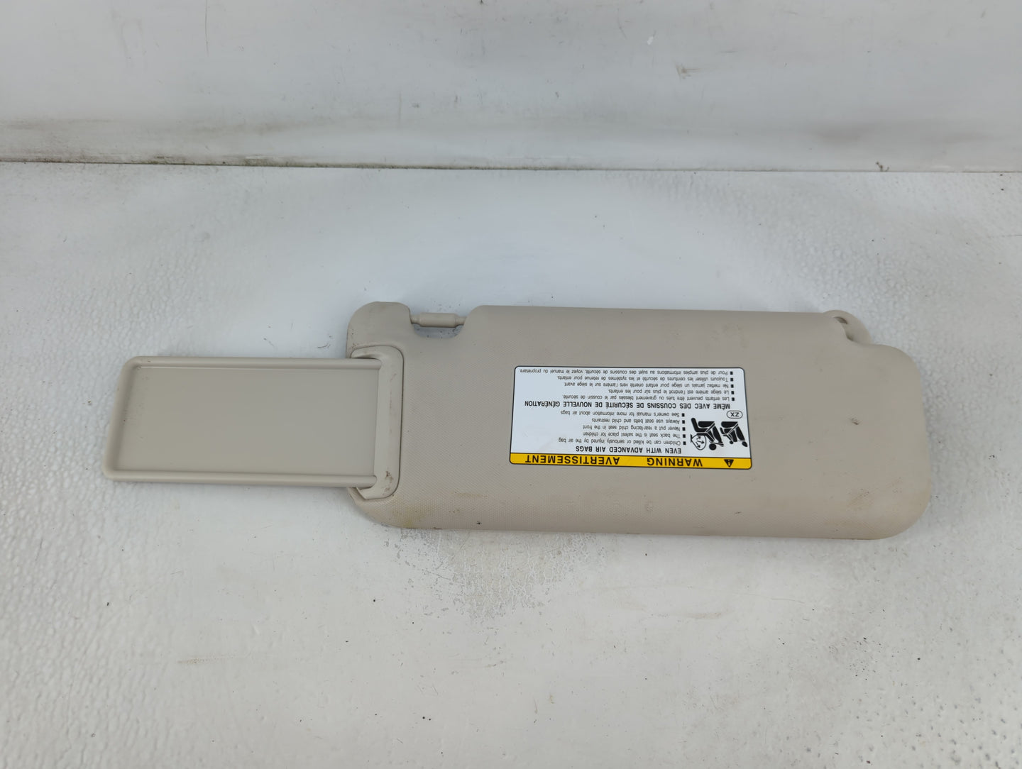 2024 Toyota Corolla Sun Visor Shade Replacement Driver Left Mirror Fits OEM Used Auto Parts - Oemusedautoparts1.com