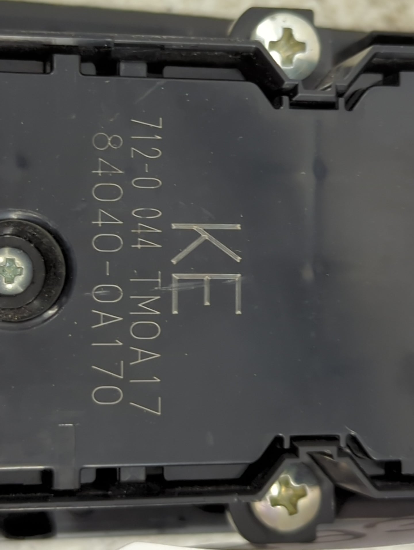 2024 Toyota Corolla Cross Master Power Window Switch Replacement Driver Side Left P/N:712-0 044 84040-0A170, TM0A17 Fits OEM