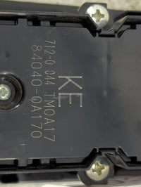 2024 Toyota Corolla Cross Master Power Window Switch Replacement Driver Side Left P/N:712-0 044 84040-0A170, TM0A17 Fits OEM