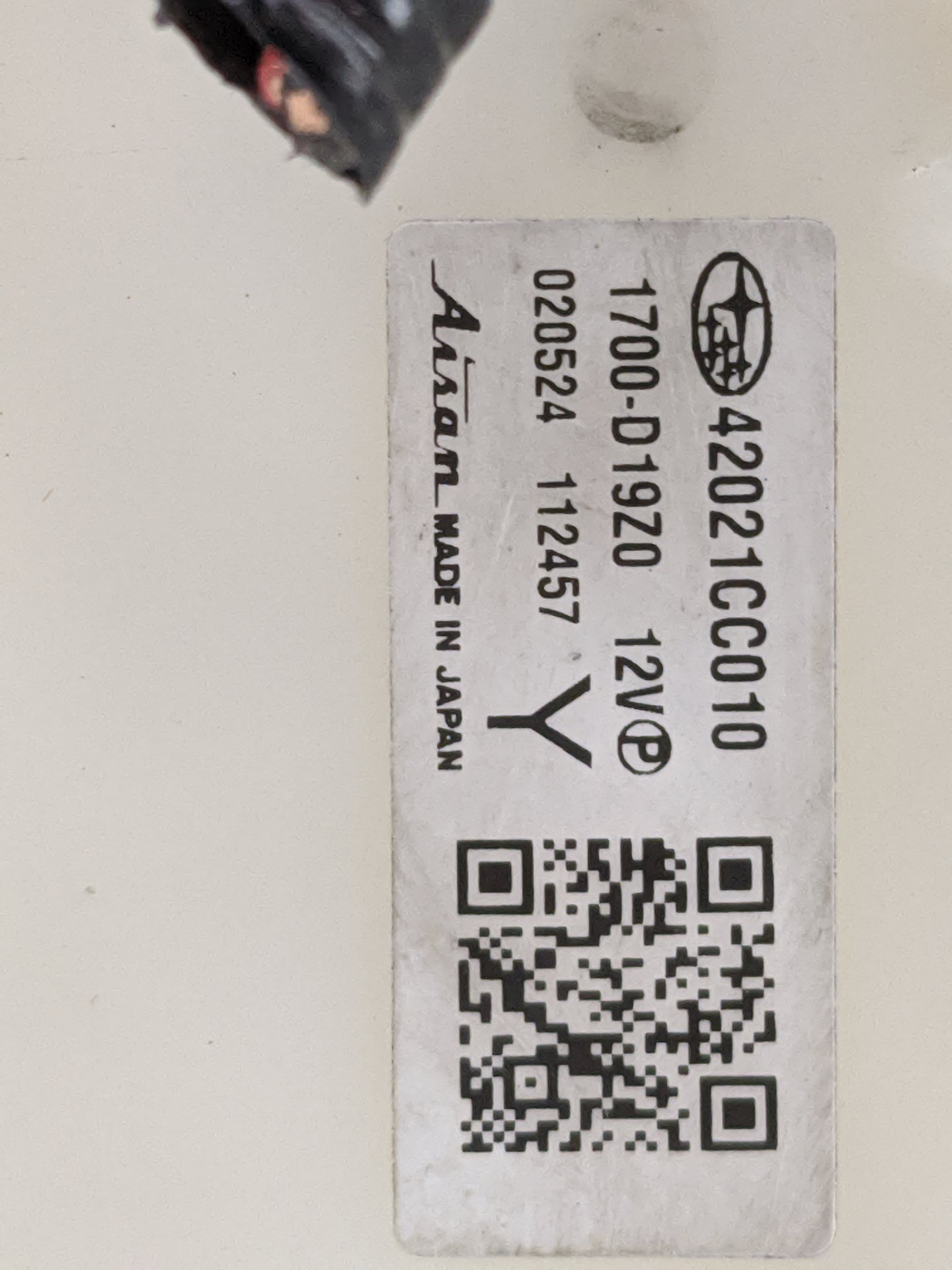 2022-2022 Toyota Gr86 Electrical Gas Fuel Pump Assembly - Oemusedautoparts1.com