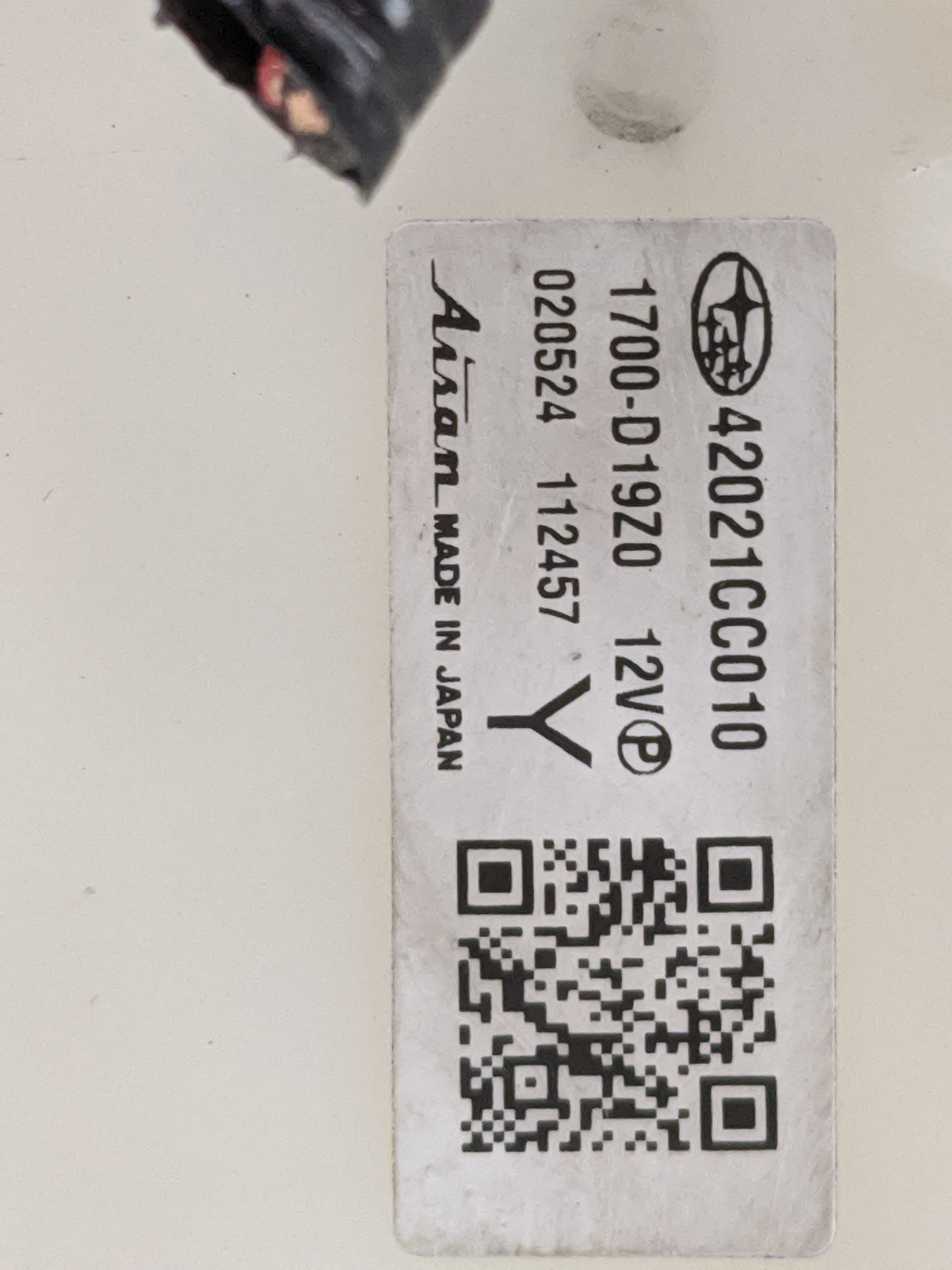 2022-2022 Toyota Gr86 Electrical Gas Fuel Pump Assembly - Oemusedautoparts1.com