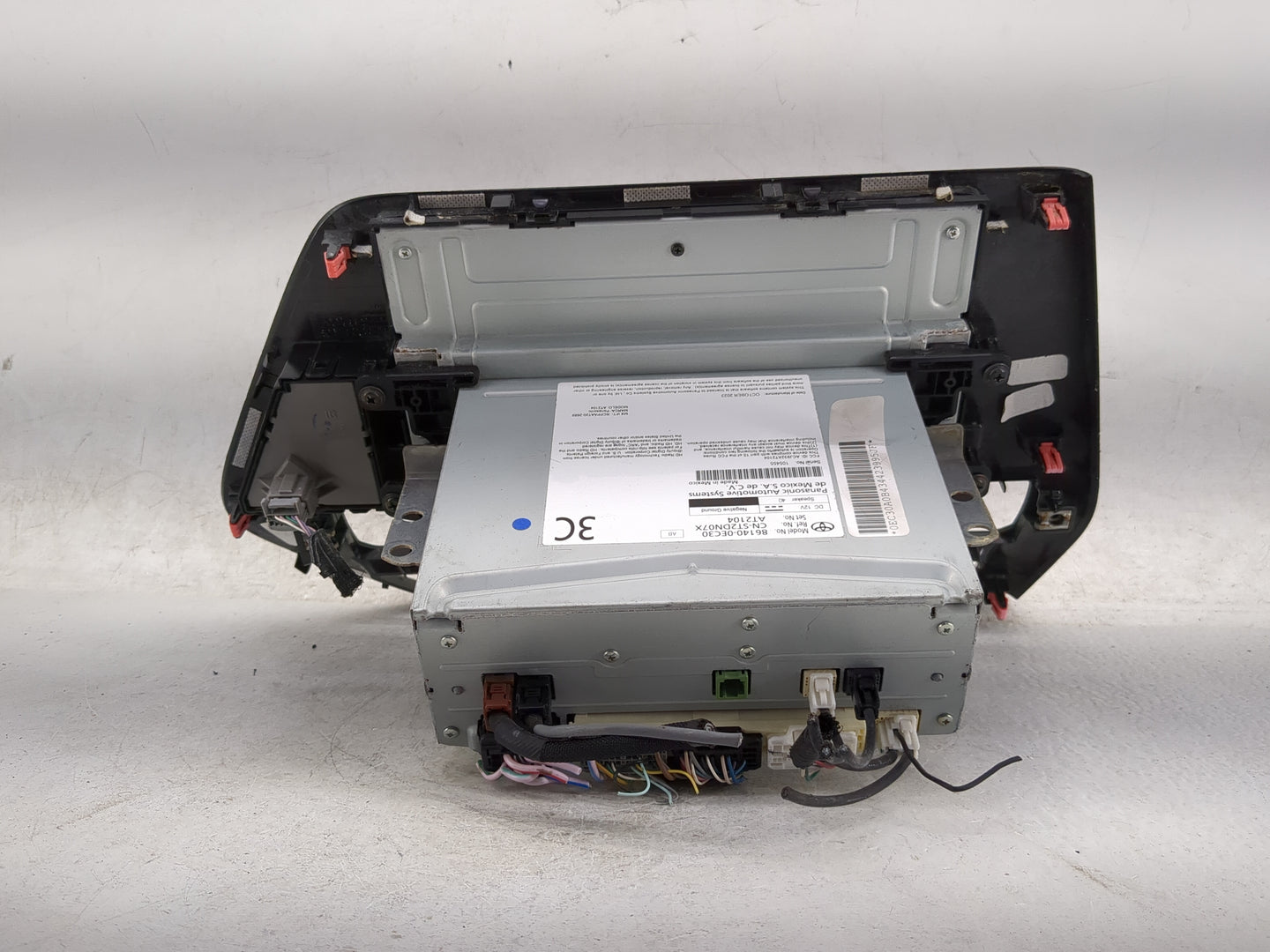 2024 Toyota Highlander Radio AM FM Cd Player Receiver Replacement P/N:86140-0EC30 CN-ST2DN07X, AT2104 Fits OEM Used Auto Par