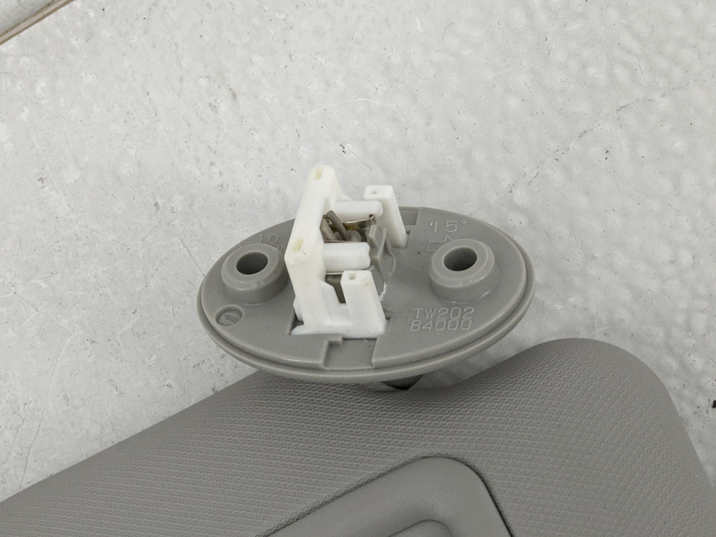 2024 Toyota Prius Sun Visor Shade Replacement Passenger Right Mirror Fits OEM Used Auto Parts - Oemusedautoparts1.com
